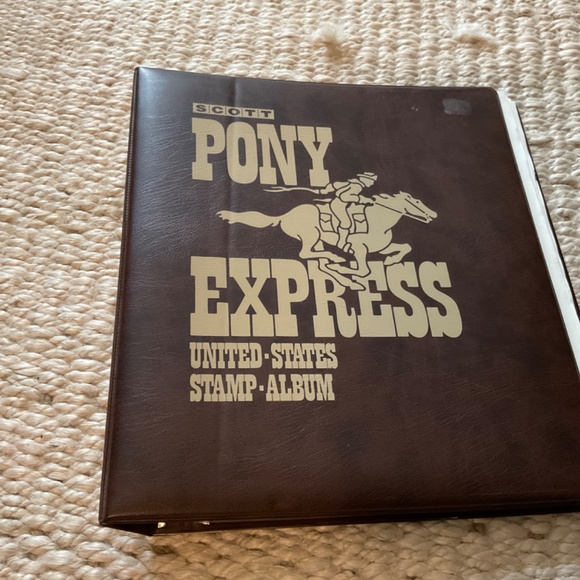 Scott, Pony Express Postage stamp album for USA stamps, - Picture 2 of 14